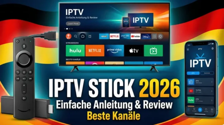 Der beste IPTV Stick & Receiver 2026: Fire TV Stick einrichten (Legal & Sicher)